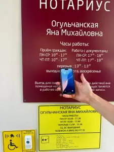 Фотография Нотариус Огульчанская Я. М. 0